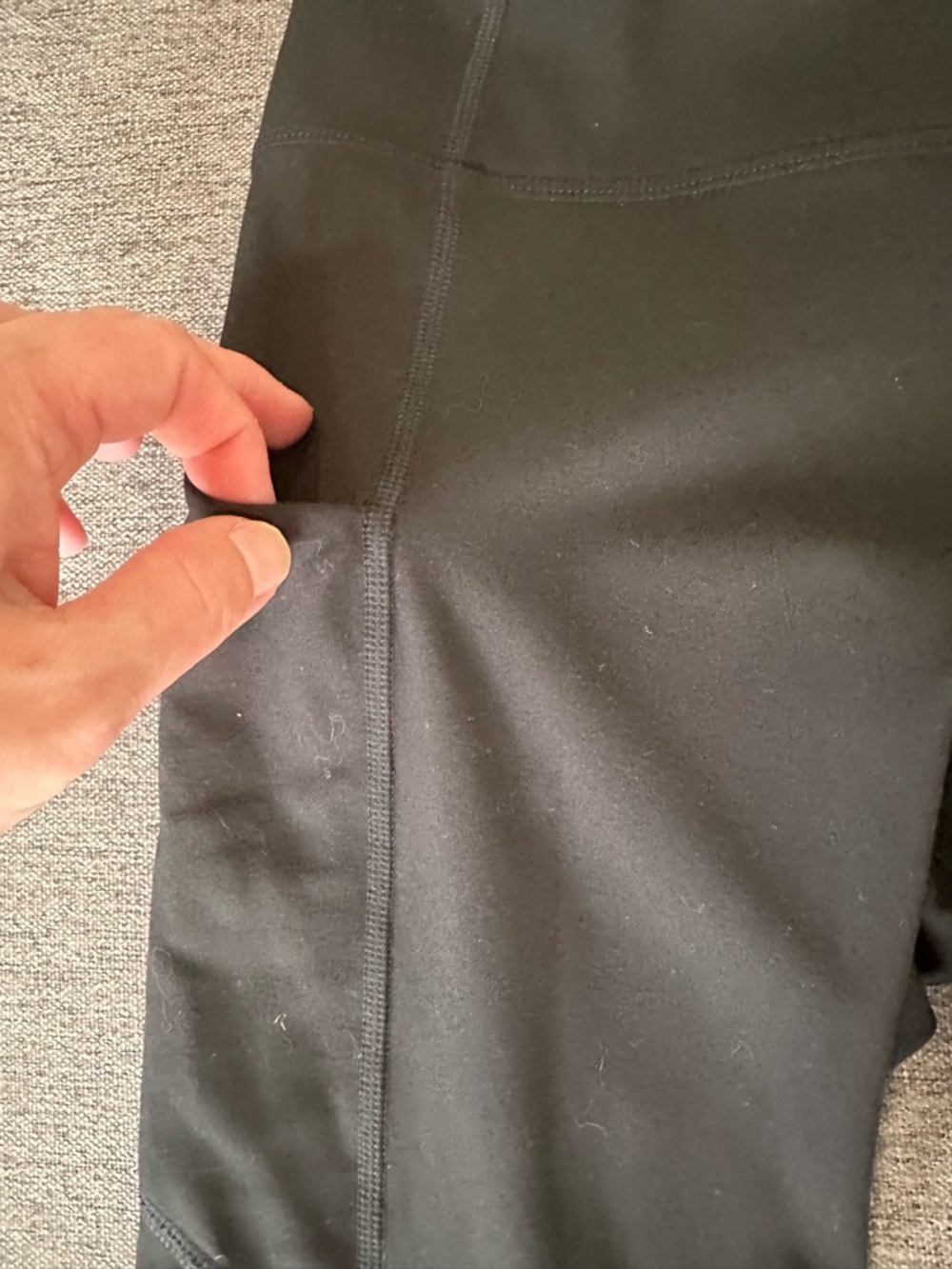 Fabletics PureLuxe Black High-Rise Performance Capri Leggings - Picture 4 of 7
